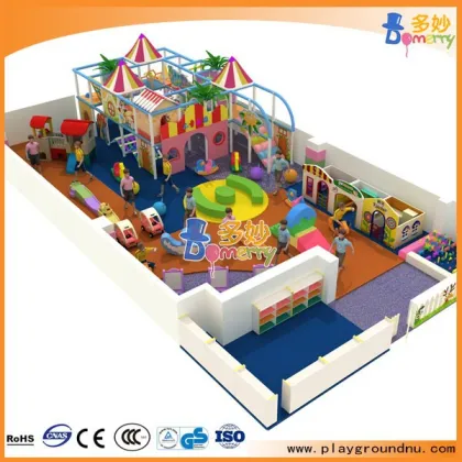 Commercial amusement park indoor soft playground Equipment