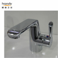 New design "7"-shaped round single-handle basin mixer taps