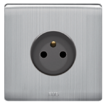 1 bende 2 pin aarding Franse socket