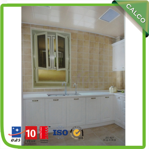 Aluminum Window with Security Mesh