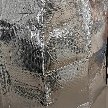 Thermal Woven Foil Pallet Cover Wraps: Reusable Insulated Material