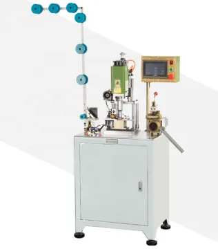 Auto ultrasonic Metal Zipper Hole Punching Machine