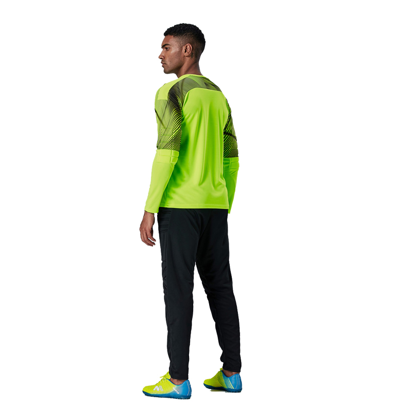 Raibaallu 2019 new soccer jersey goalkeeper shirts long sleeve pants football wear goalkeeper training uniform suit kit clothing