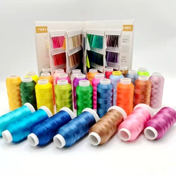 Wholesale Industrial Embroidery Thread: 100% Polyester 4000Y Hilo for 120d/2 Embroidery Machine, 5000m