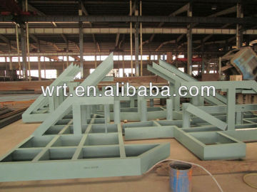 Coated steel structure platform in china