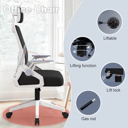 Comfortable Foshan Furniture Leather Ergonomic Executive Office Chair
