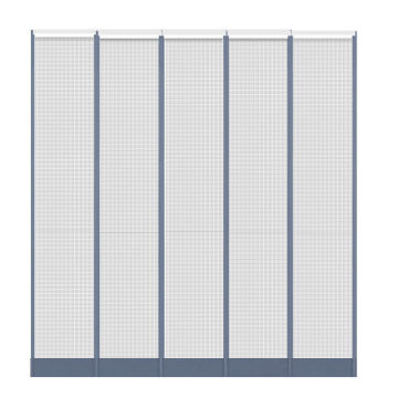 Self Closing Screen Door Magnetic Mesh Screen