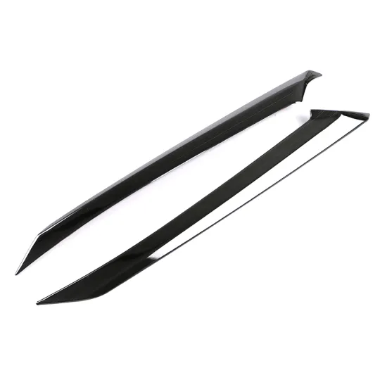 Stainless Steel Headlight Eyebrow Trim Strips for Toyota Camry 2018