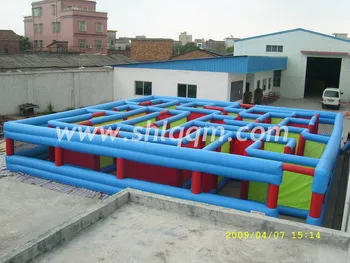 Popular Interactive game inflatable bouncer maze
