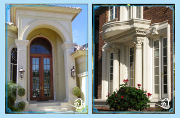 Classical design hand carved door surrounds