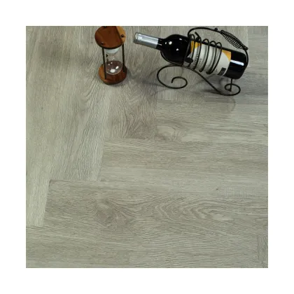 Wear Resistant Waterproof Click Wood Grain Flooring Tiles