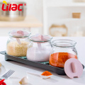 Lilac Ja666 Glass Seasonging Jar