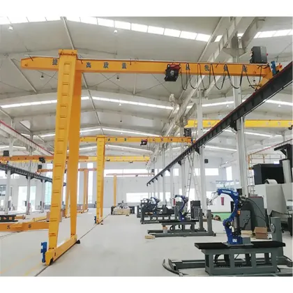 Single Girder Gantry Cranes: 5T, 10T, 20T, 30T Semi-Portal Cranes