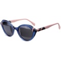 Transparent Navy Blue/Pink