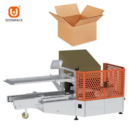 Automatic Carton Box Case Erector and Carton Unpacking Machine for Beverage and Food Industries