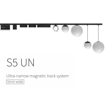 5mm Magnetic LED Track Rail System for Stretch Ceilings