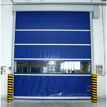 Mechanical Workshop Transparent PVC Fast Door