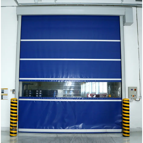 Μηχανικό εργαστήριο Διαφανής γρήγορη πόρτα PVC