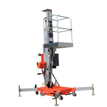 CE Approved High End Single Mast Aluminum Lift for One Person (10m-12m)