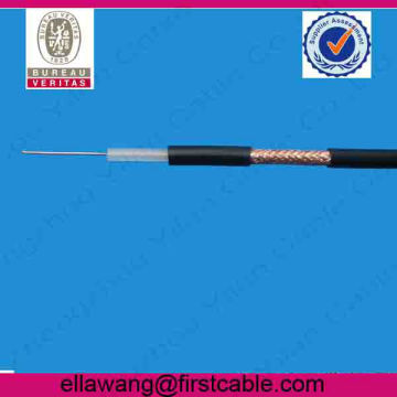 Coaxial RG48 Cable With Single Or Double Braiding With Copper Or Tinned Copper