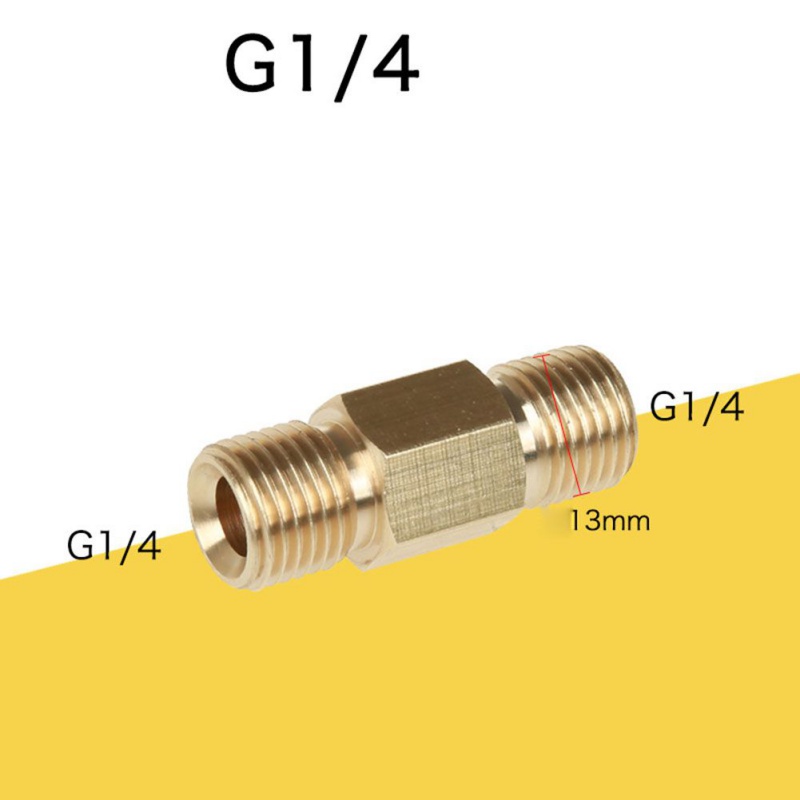 G1/4 skumpistoladapter M14 Bilbricka pistolskummare Högkvalitativ tryckskumstillbehör