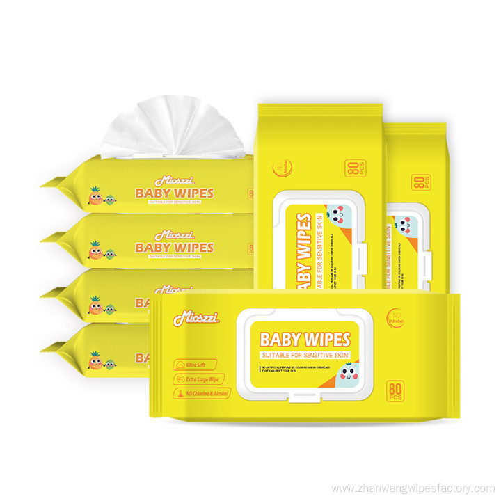 Soft Touch Alcohol Free Baby Cleaning Wipes