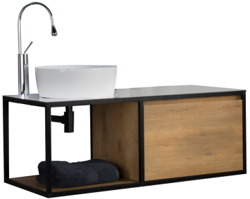Medium Density Fiberboard Bathroom Cabinet