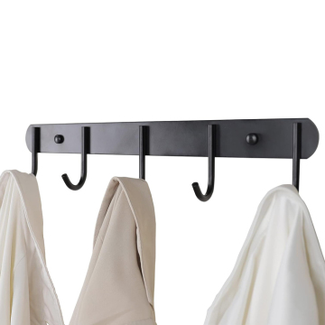 Jutye Heavy Duty Metal Coat Rack mit 5 hängenden Haken