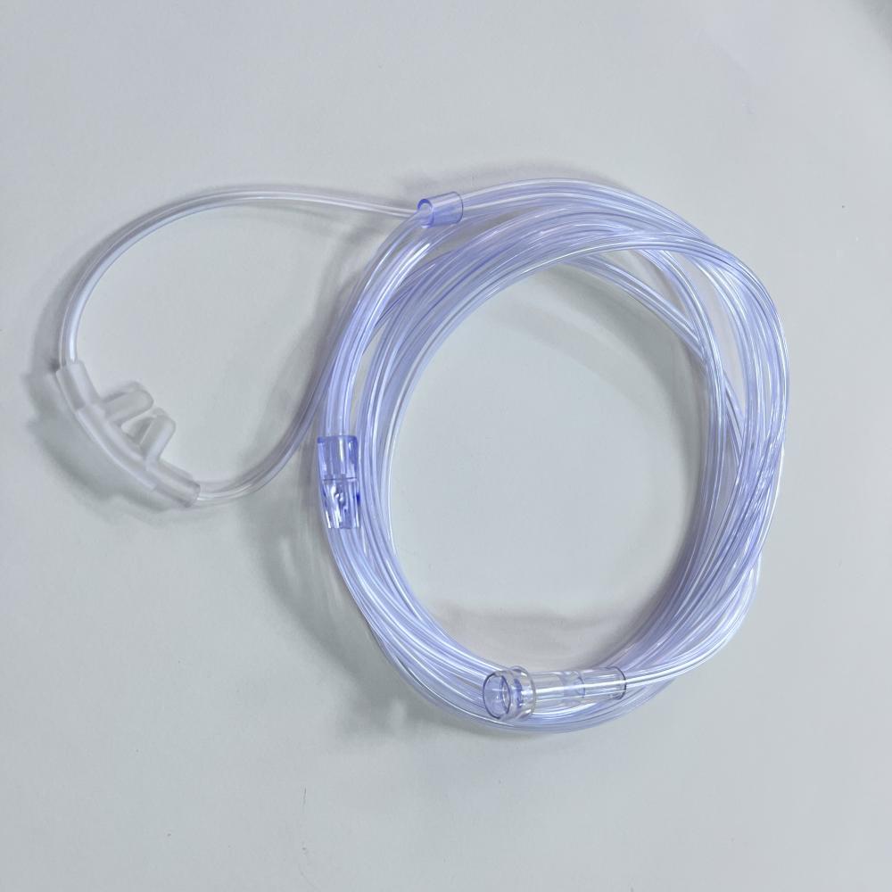 Cannula di ossigeno nasale in PVC usa e getta