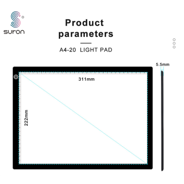 Suron Sporing Board Light Box Light Pad