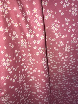 Disperse Printed Brushed Microfiber Fabric