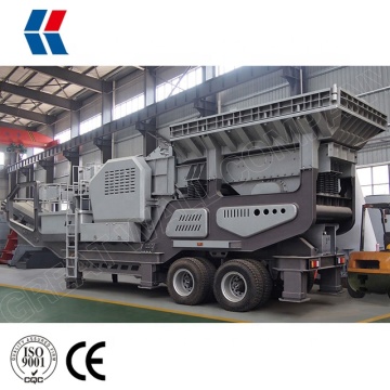 Construction Waste Mobile Crushing Station for Concrete Recycling