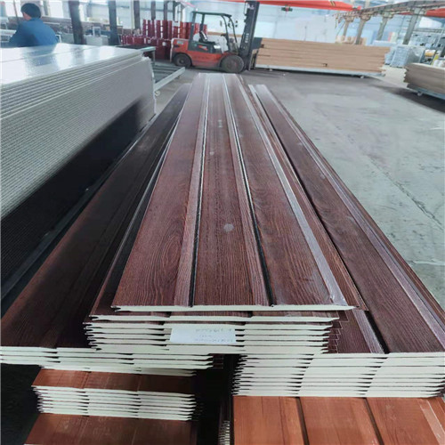 PU decorative exterior metal siding panel