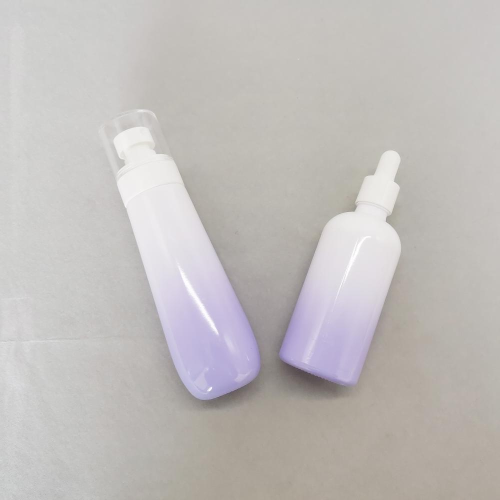 Recyclable Packaging 100ml Opal Glass Bottle For Serum And Toner Packaging