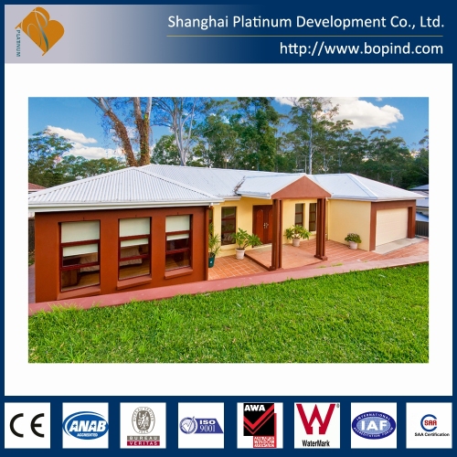 Luxury prefabricated villa projects From China