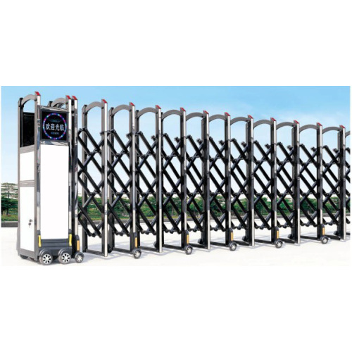 Electric intelligent retractable gate