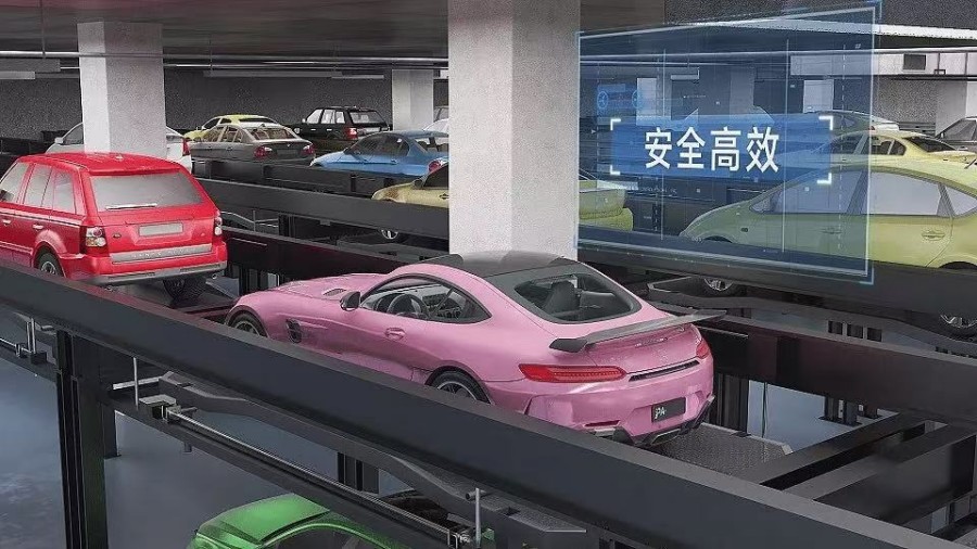 Efficient AGV parking system