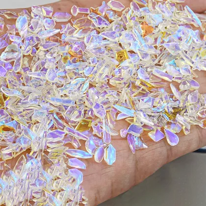 Wholesale Aurora Resin Rhinestones for Nail & Clothing Accessories