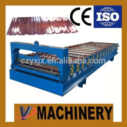 YX 1072 Uz Roof Steel Cold Rolling Machine