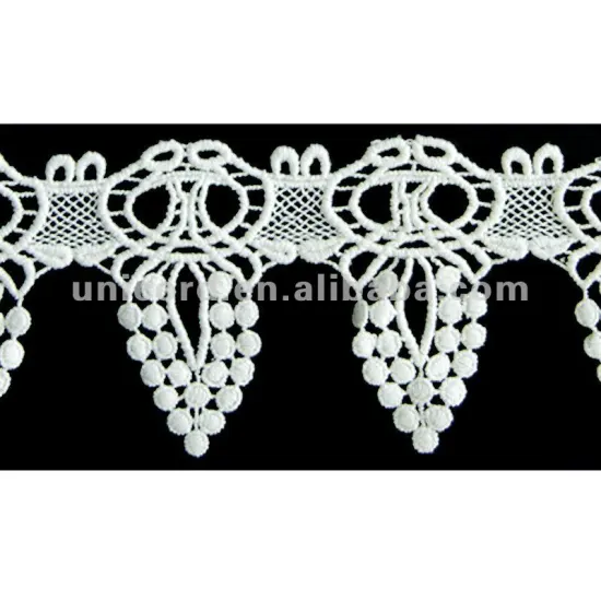 Chemical Lace by Cotton or Rayon material