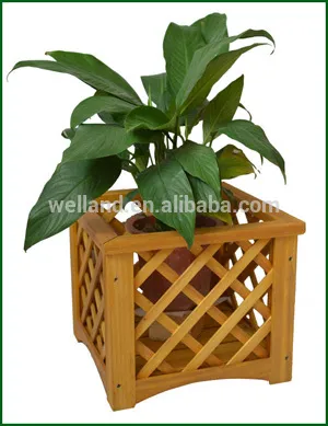 Lexington Wooden Planter Boxes Black Finish