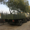 Dongfeng 8 ton military truck mounted crane