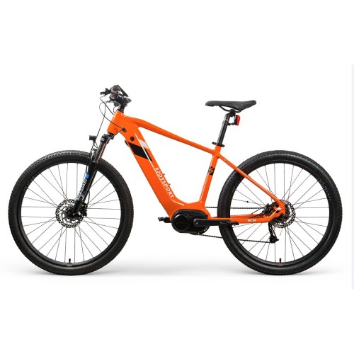 Orange Electric Bike 40 Mph