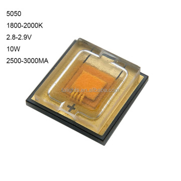 Προσαρμοσμένες διόδους SMD LED επίπεδου φακού - 10W 3V 5050 RGB AWG