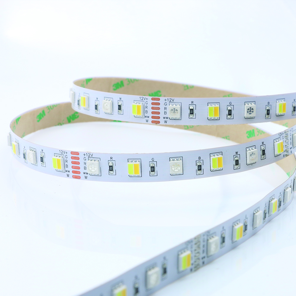 5050SMD 60led WWA DC12V لينة بقيادة قطاع