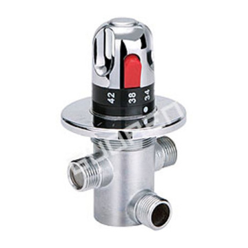 Brass Faucet Mixer Thermostatic Mixing Valve Control