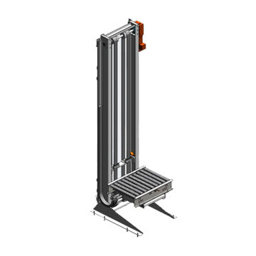 Customized Vertical Elevator Reciprocation Conveyor for Carton Handling in Factory