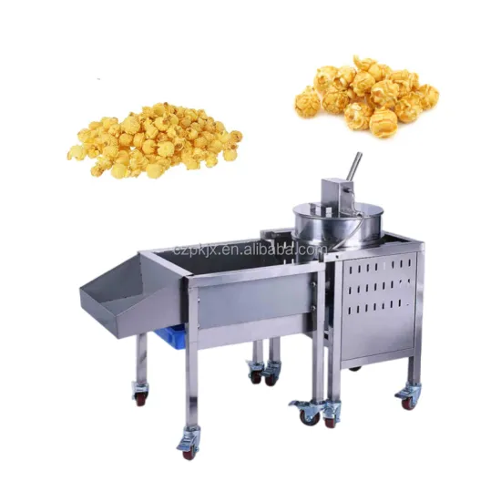 High Capacity Automatic Industrial Popcorn Machine for Mushroom Popcorn of All Flavors Including Caramel