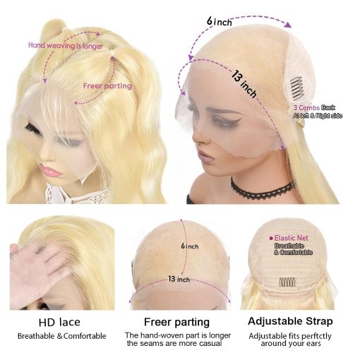 613 13x6 Lace Front Wig Human Hair