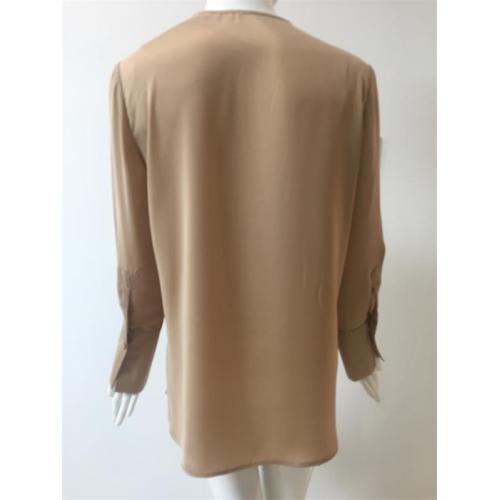 Solid Silky Poly Shirt